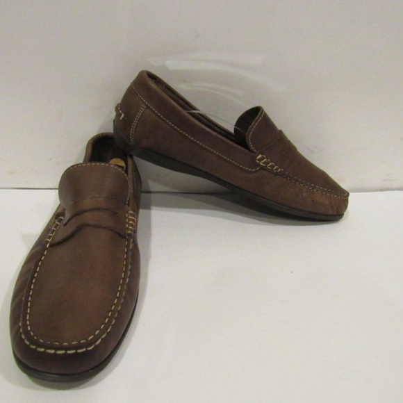 FLORSHEIM Jasper Size 10 Brown Loafers Mens B6 C11 main image 6